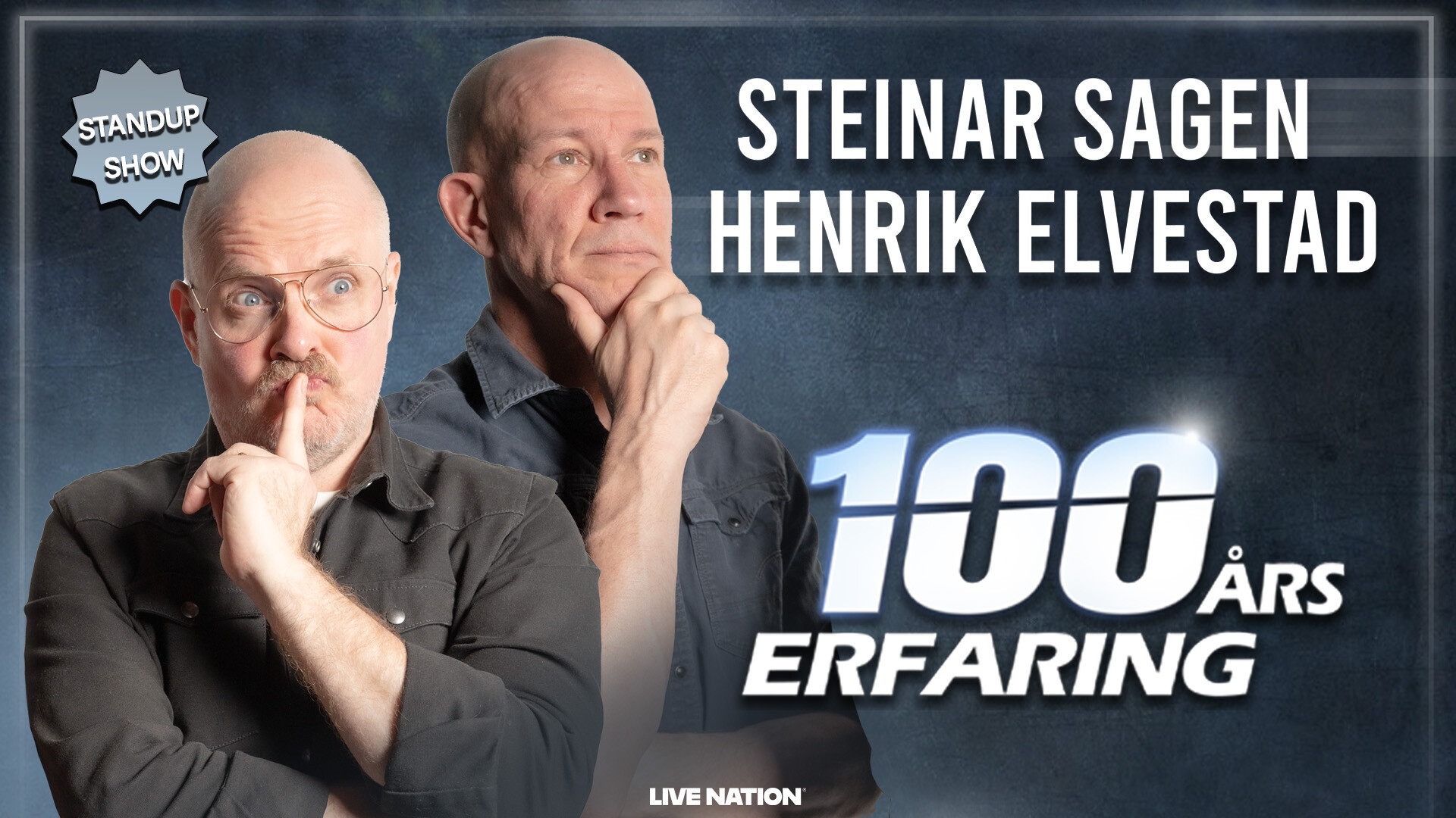 Steinar Sagen og Henrik Elvestad – 100års erfaring