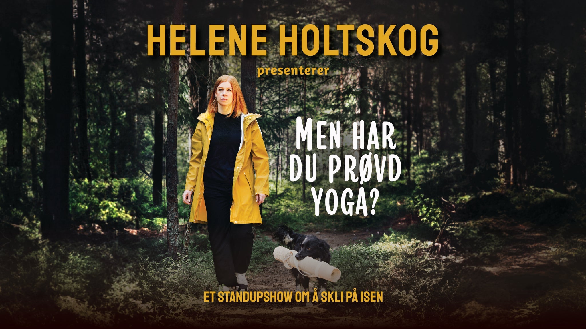 "Men har du prøvd yoga?"- et standupshow om å skli på isen | UTSOLGT