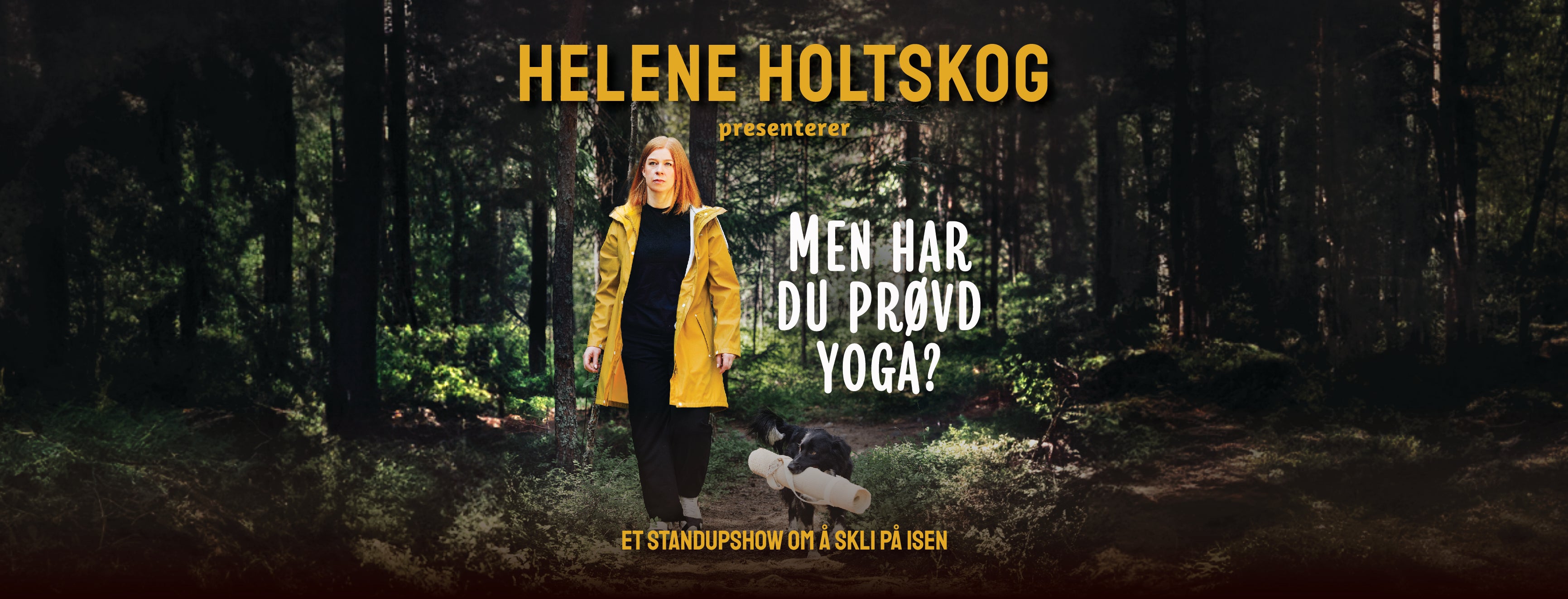  "Men har du prøvd yoga?"-  et standupshow om å skli på isen